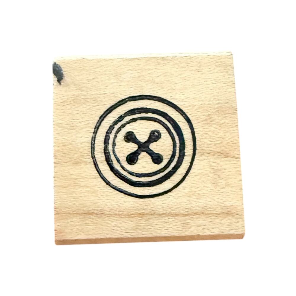 Single Button Unbranded Rubber Stamp